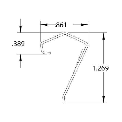 Quad Cleat Plus 22 gauge – Conklin Metal Industries