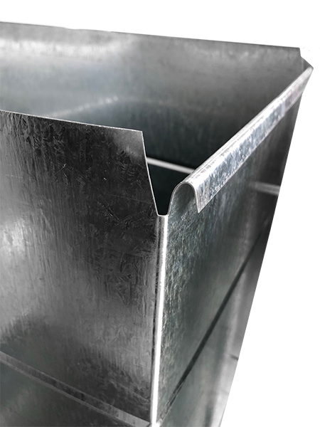 300 lot Galvanized 10" Long sheet metal Duct Work Drive Cleat for joining 8" 
