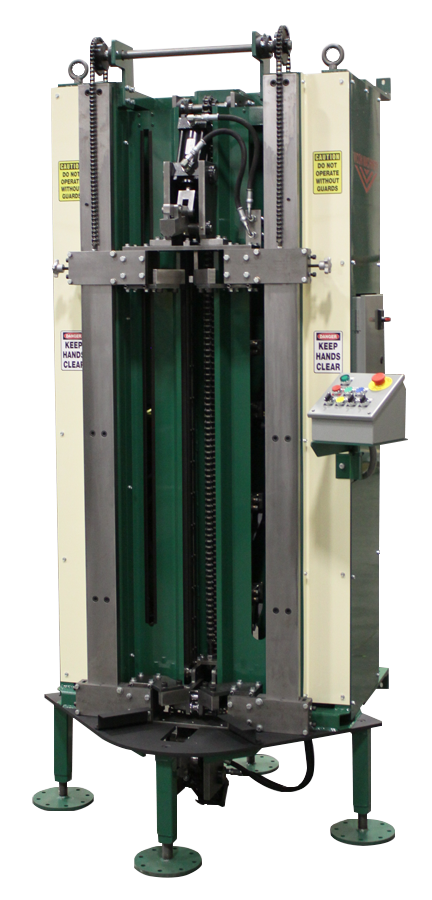 Vicon V-PSC-V516 Vertical Floor Mounted Pittsburgh Seam Closer - Conklin  Metal Industries