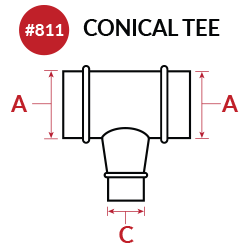 Conical Tee