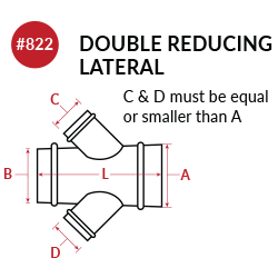 Double Reducing Lateral