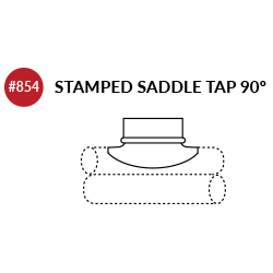Stamped Saddle Tap