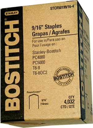 Staples for Duct Wrap (9/16")