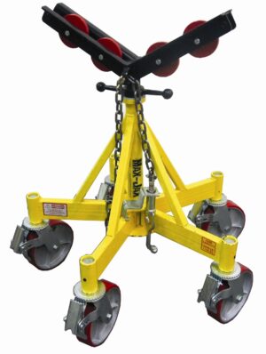 Max Jax—On Rollers (including Max Jax Kit stand, holding wheels, casters)