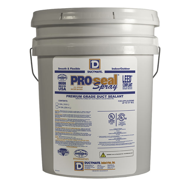 Duct Sealant—Spray On