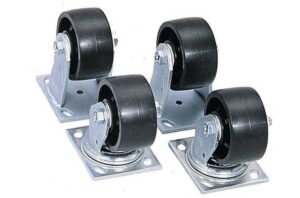 JOBOX JOBSITE 4 in Casters (set of 4)