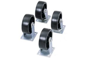 JOBOX JOBSITE 6 in Casters (set of 4)