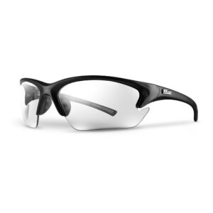 Quest Safety Glasses—Black Frames w/ Clear Lenses