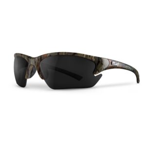 Quest Safety Glasses—Camo Frames w/ Smoke Lenses