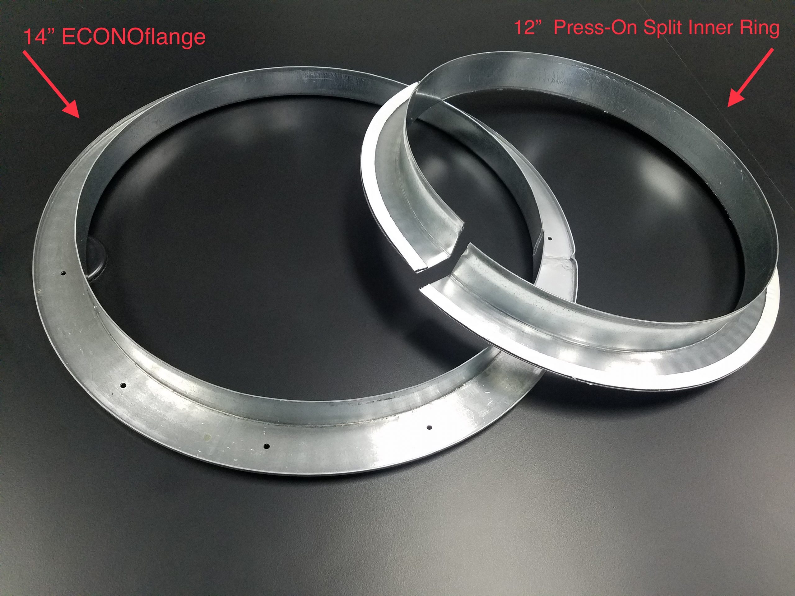 Een evenement markt Onvermijdelijk ECONOflange Inner Rings—Press On - Conklin Metal Industries