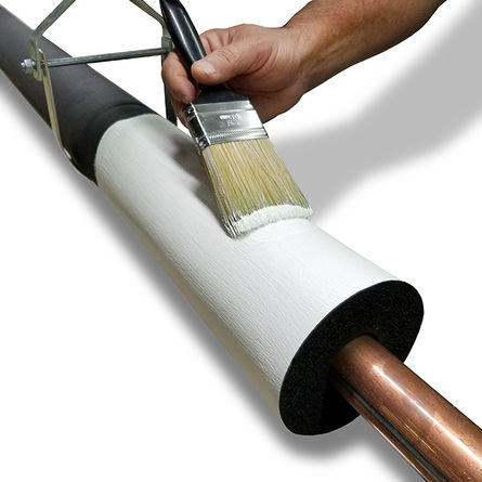 Metal Adhesive Fiberglass Insulation Air Conditioner Pipe Winding