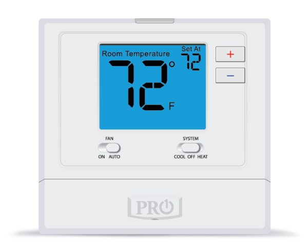 Pro1 T955 Thermostat 3H/2C Universal AC NP or 5+1+1 7 day Touch Screen