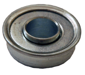 Closed Flanged Ball Bearing Bushing 1/2” ID