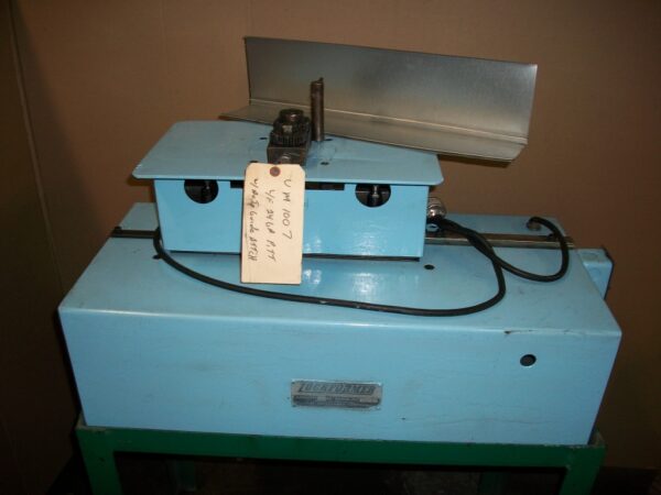 (SOLD) Used Lockformer 24 Ga Pitts w/ Auto-Guide Flanging Attachment & Stand