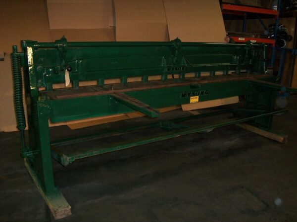 (SOLD) Used Wysong 10 ft 18 Ga Shear