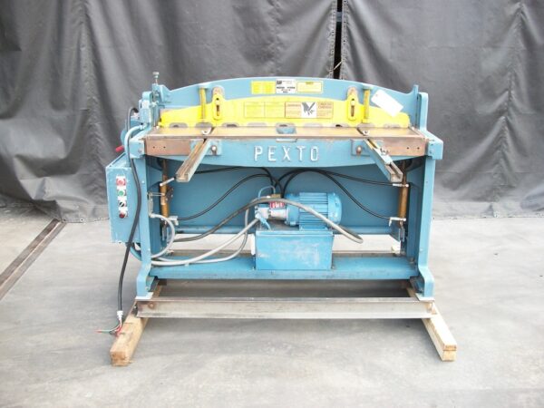 (SOLD) Used Pexto 52" 16 Ga Hydraulic Shear