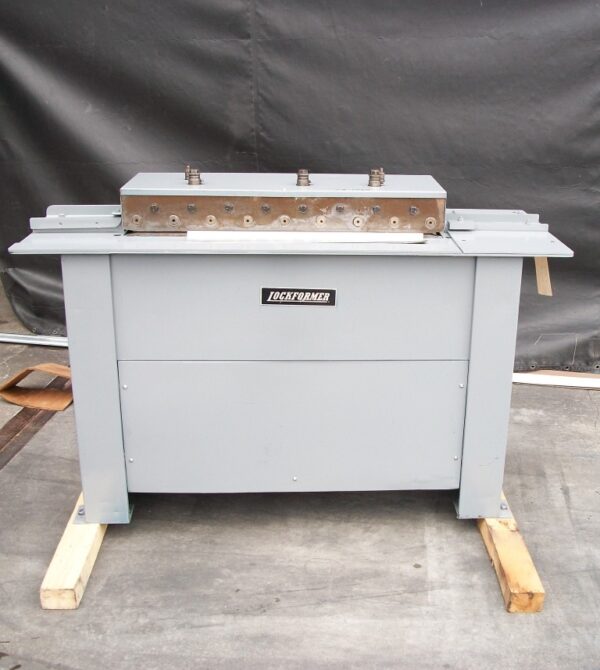 (SOLD) Used Lockformer 20 Ga Button Punch Snaplock Machine