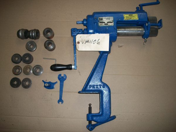 (SOLD) Used Pexto #622 Combination Machine w/ Rolls