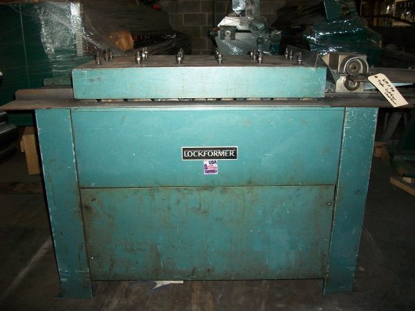 (SOLD) Used Lockformer Triplex Cleatformer 20Ga 5/16" Pitts Rolls, 20Ga Male S/L Rolls Flat S Cleat Rolls, Drive Cleat Rolls, Slitter Attachment