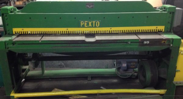 (SOLD) Used Pexto 6 ft 14Ga Mechanical Shear