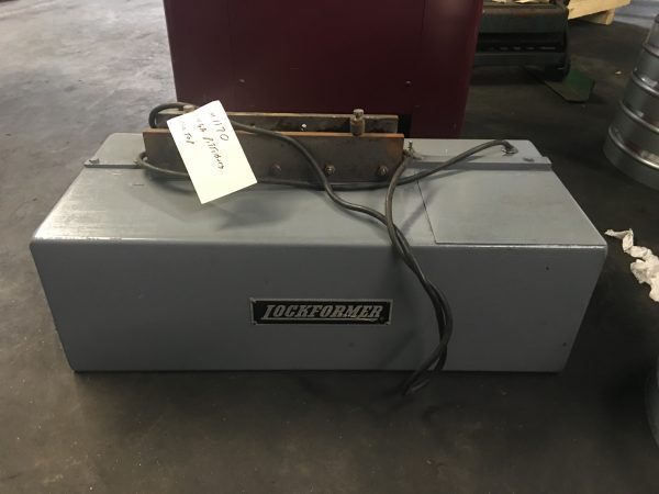 (SOLD) Used Lockformer 24 Ga Table Top Pittsburgh Machine