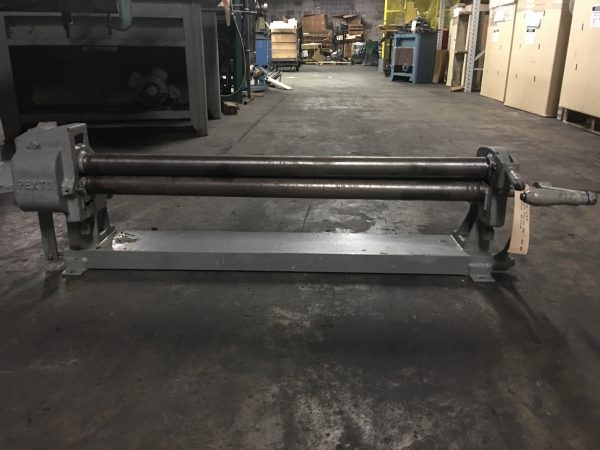 (SOLD) Used Pexto 36" 22 Gauge Hand Roller (Old) - 2 Roll Driven