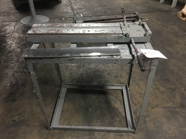 (SOLD) Used Lockformer 24" Cheek Bender