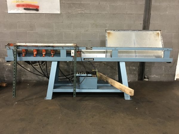 (SOLD) Used Lockformer 10 ft 20 Ga Residential Notcher w/ 5-heads