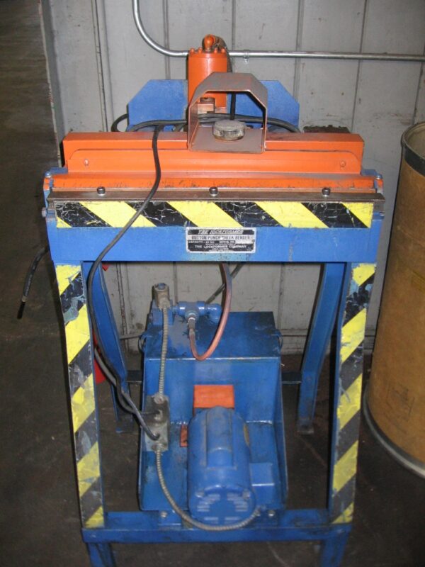 (SOLD) Used Lockformer Button Punch Cheek Bender 20 ga