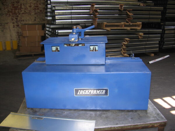 (SOLD) Used Lockformer 24 Ga Pitts W/ Auto Guide Flange Attachment