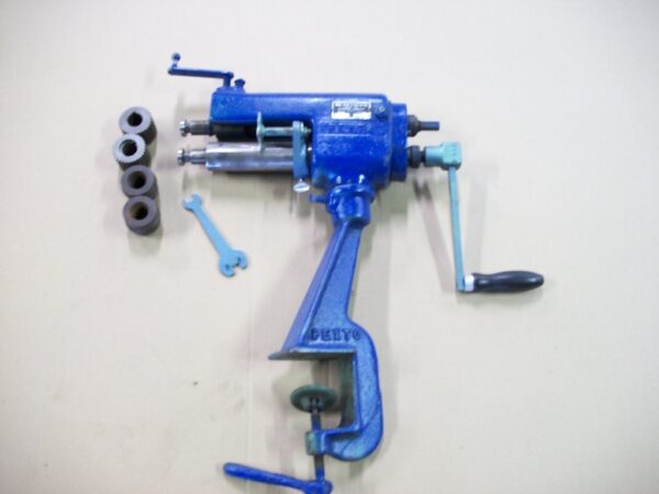 (SOLD) Used Pexto 622 Combination Rotary Machine with beading and crimping rolls