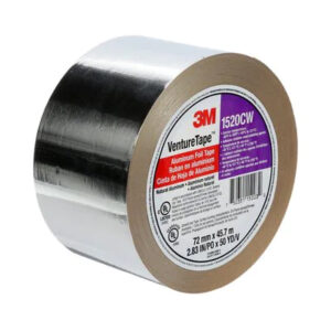 3M Venture Tape Aluminum Foil Tape 1520CW (Silver)