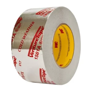 3M™ Venture Tape™ UL181A-P Aluminum Foil Tape 1581A