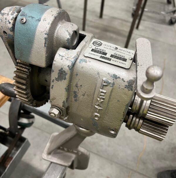 [SOLD] UM1346 Used Pexto 0585 20 ga Capacity Crimping and Beading Machine  - Image 2