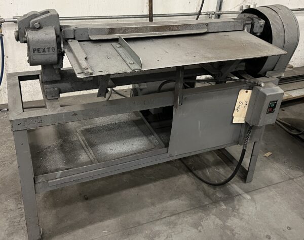 [SOLD] Used Pexto 381D 3 ft 22 ga Capacity Roller
