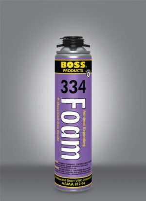 Boss 334 Spray Foam—Gun Grade 24oz